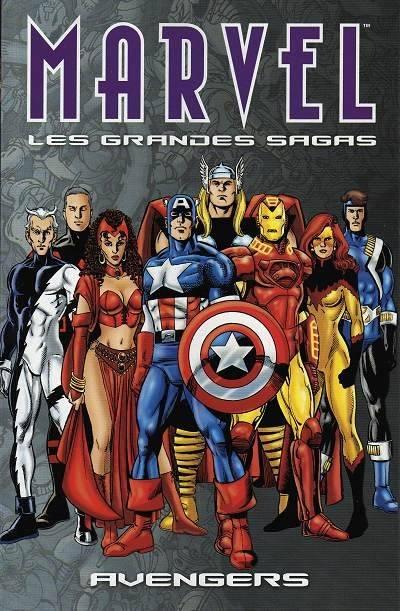 Marvel: Les Grandes Sagas: Avengers cover — © Panini France