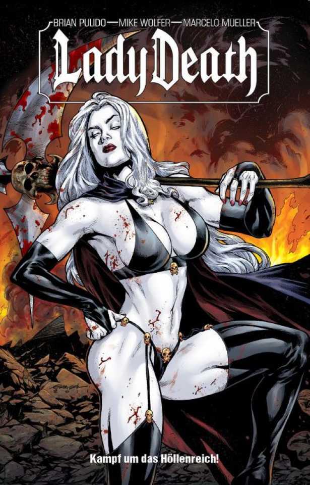 Lady Death #2 cover
