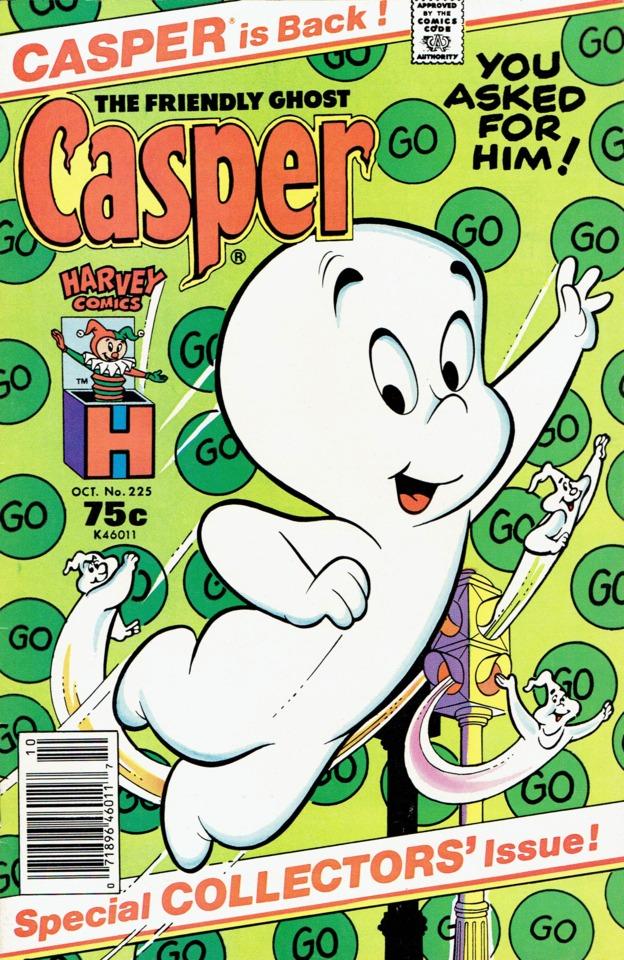 The Friendly Ghost Casper #225 cover