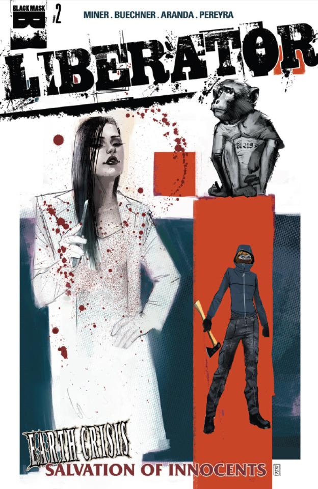 Liberator: Earth Crisis #2 cover