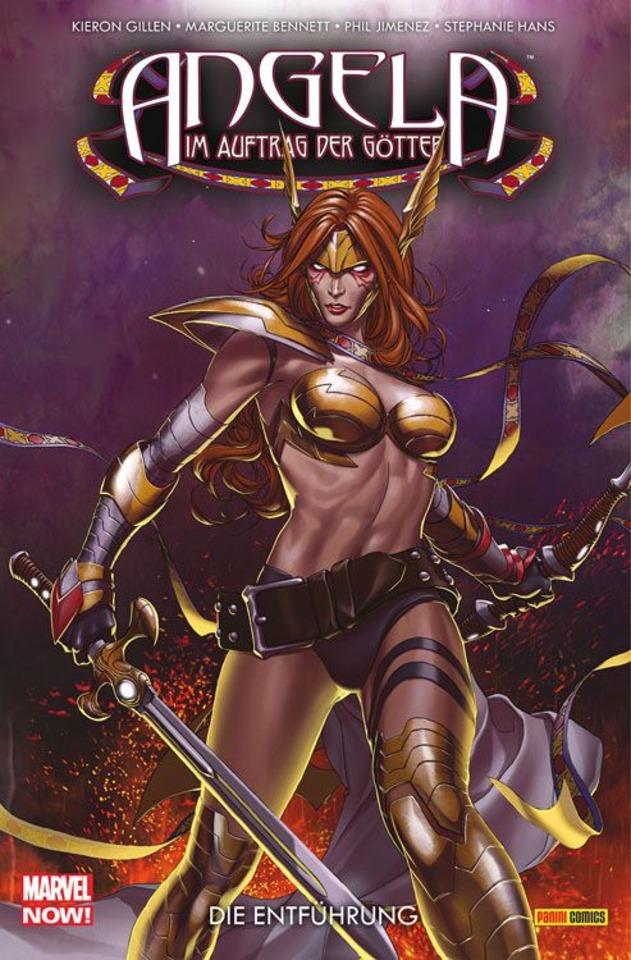Angela: Im Auftrag Der Götter: Die Entführung cover — © Panini Verlag
