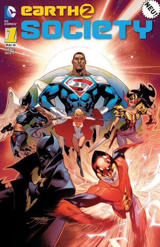 Earth 2: Society cover — © Panini Verlag