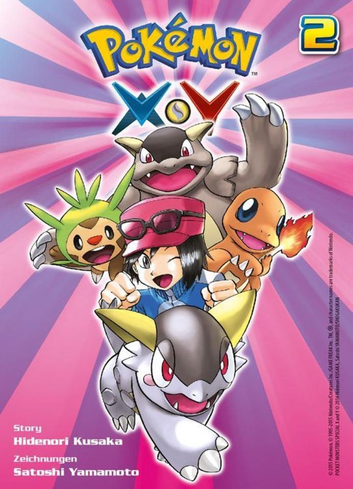 Pokémon X und Y #2 cover