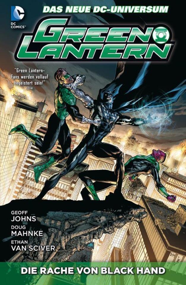 Green Lantern: Die Rache Von Black Hand cover — © Panini Verlag