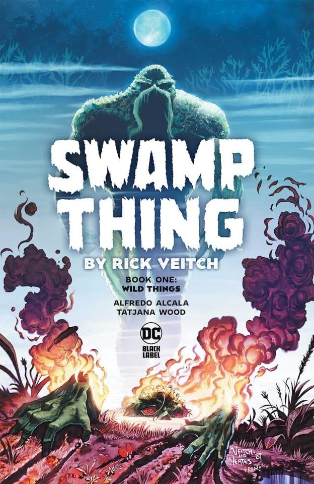 Swamp Thing by Rick Veitch #1 cover