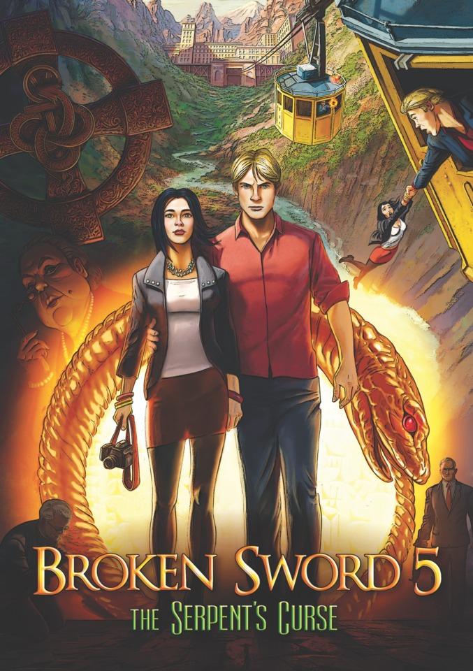 Broken Sword 5: The Serpent's Curse cover — © Revolution comics