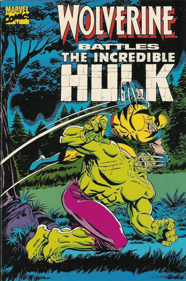 Wolverine Battles The Incredible Hulk
