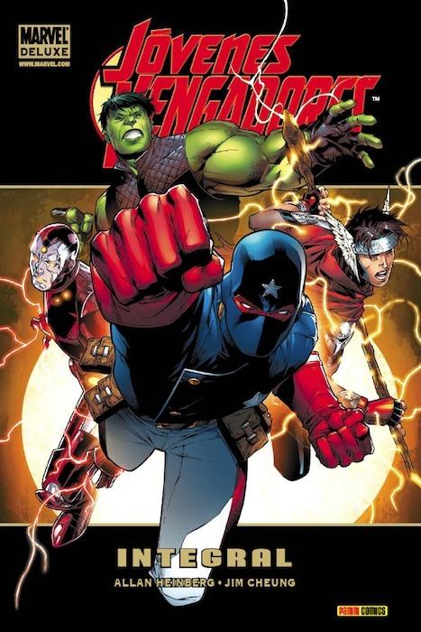 Marvel Deluxe: Jóvenes Vengadores cover — © Panini España
