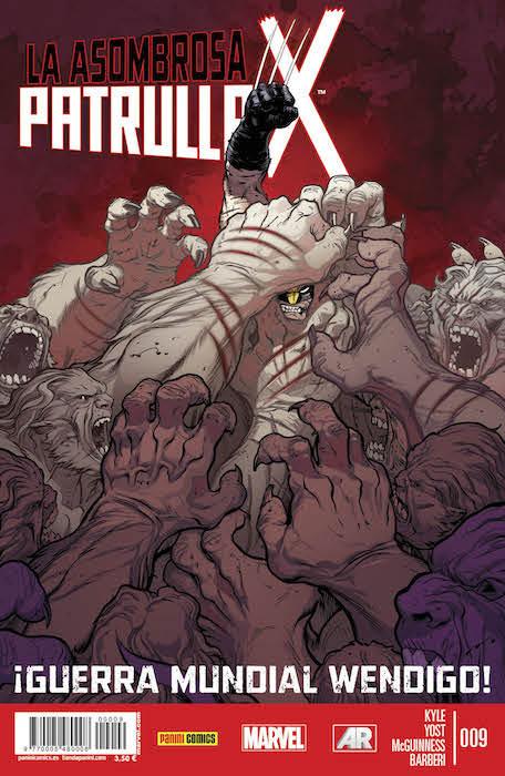 La Asombrosa Patrulla-X #9 cover