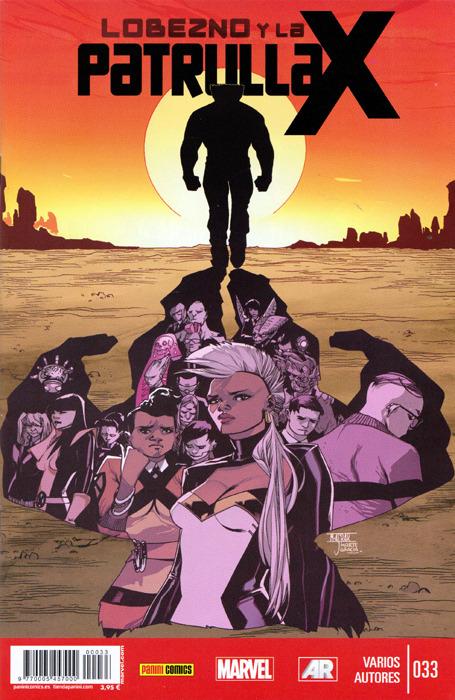 Lobezno y La Patrulla-X #33 cover