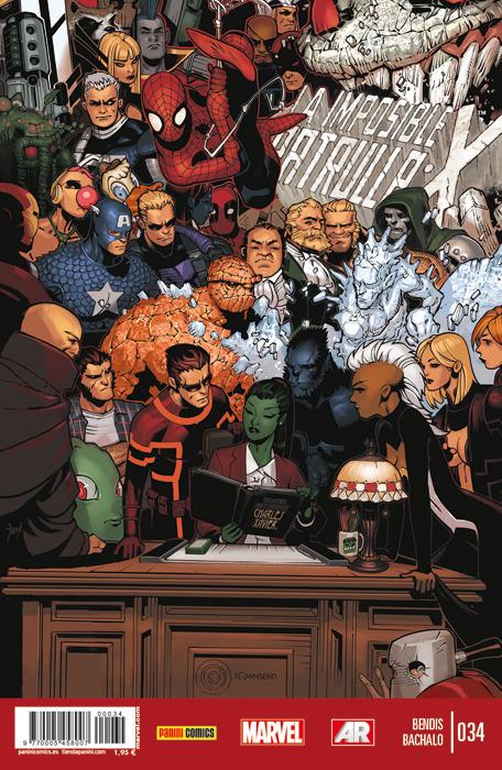 Imposible Patrulla-X #34 cover
