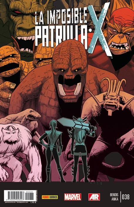 Imposible Patrulla-X #38 cover