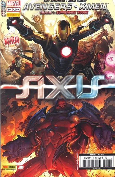 Avengers & X-Men: Axis cover — © Panini France