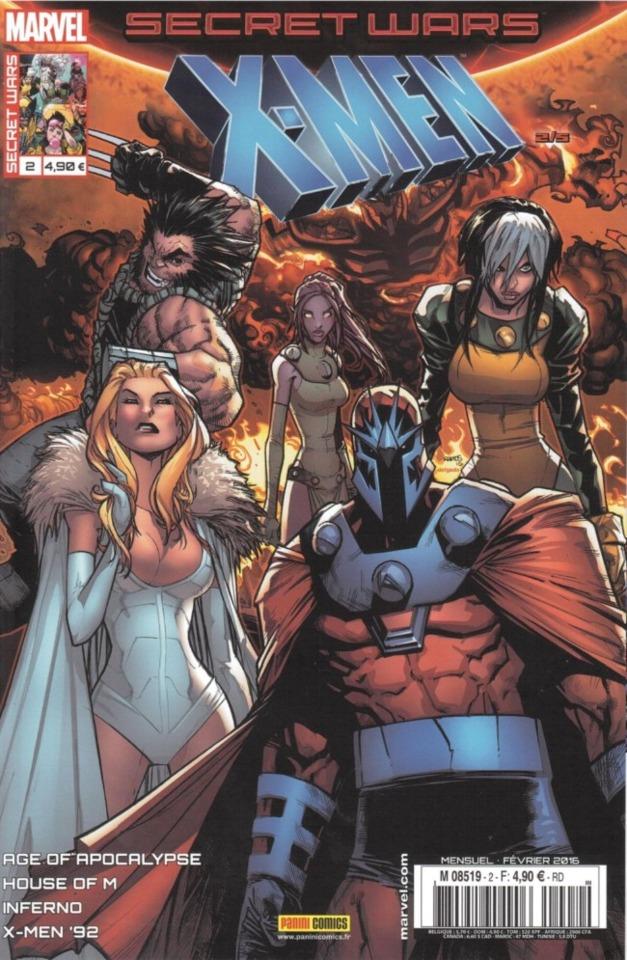 Secret Wars: X-Men #2 cover