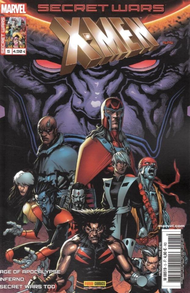 Secret Wars: X-Men #5 cover