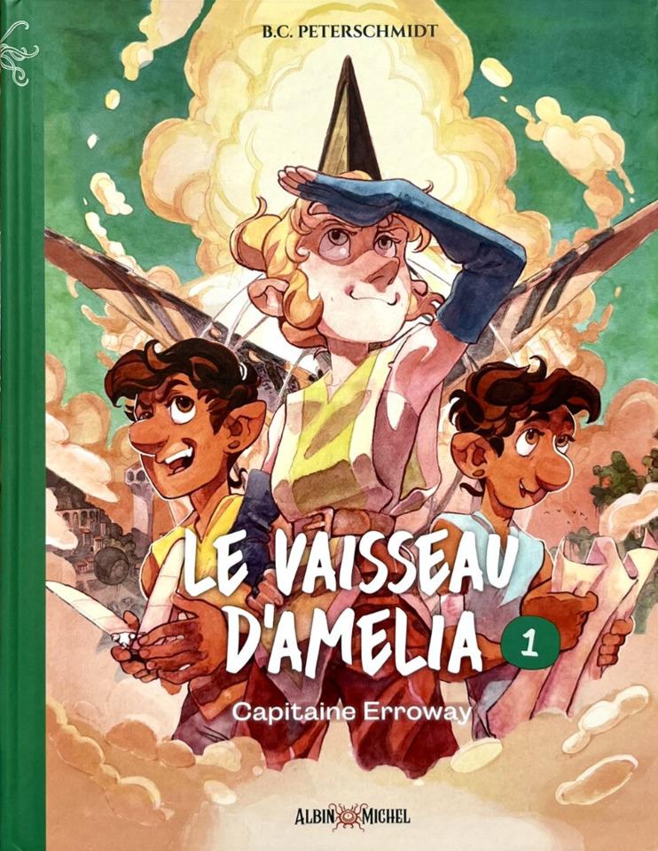 Le Vaisseau d'Amelia cover — © Albin Michel