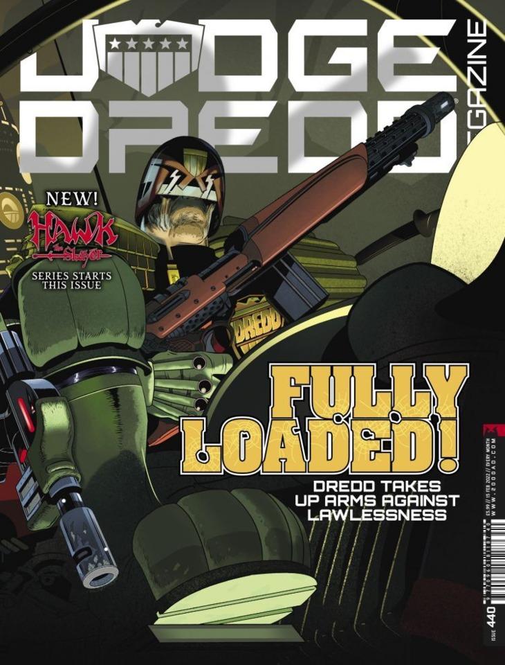 Judge Dredd Megazine #440 cover