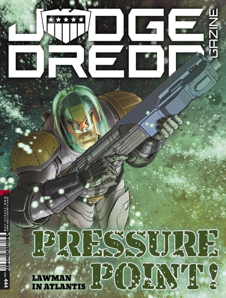 Judge Dredd Megazine #444 cover