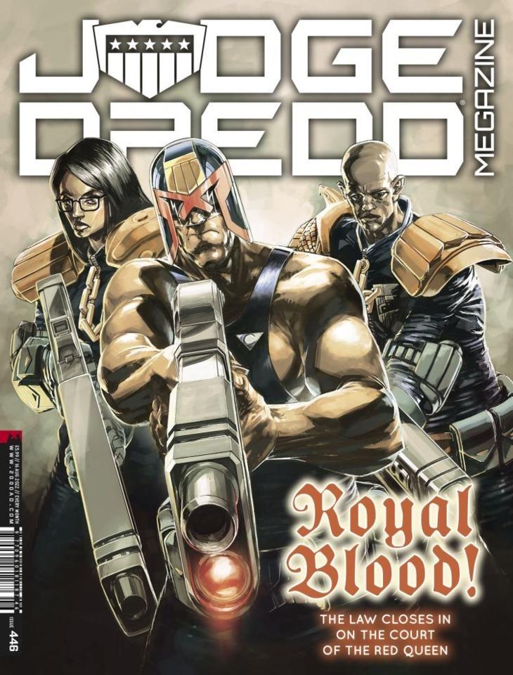 Judge Dredd Megazine #446 cover