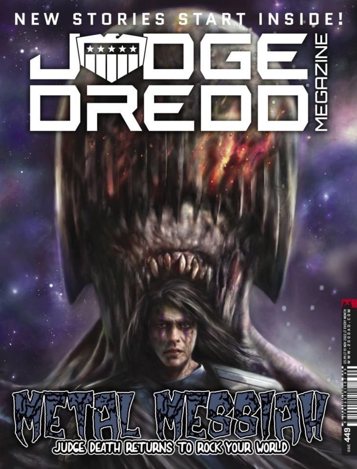 Judge Dredd Megazine #449 cover
