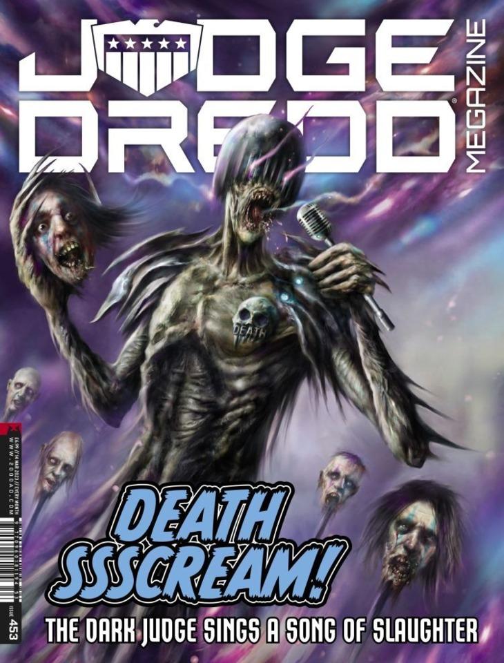 Judge Dredd Megazine #453 cover