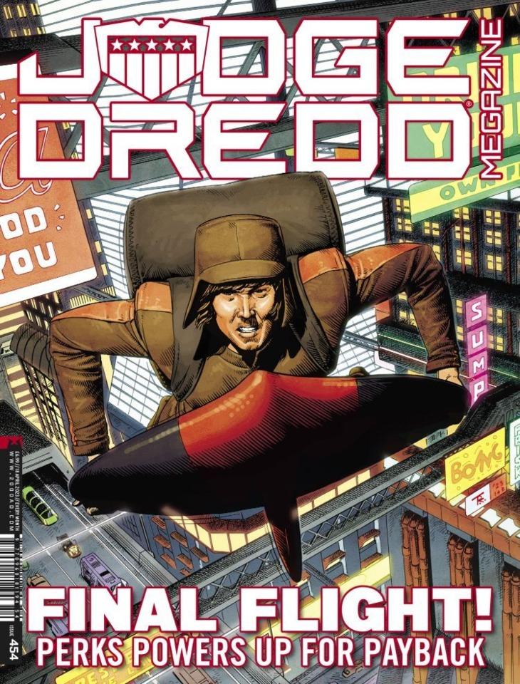 Judge Dredd Megazine 454
