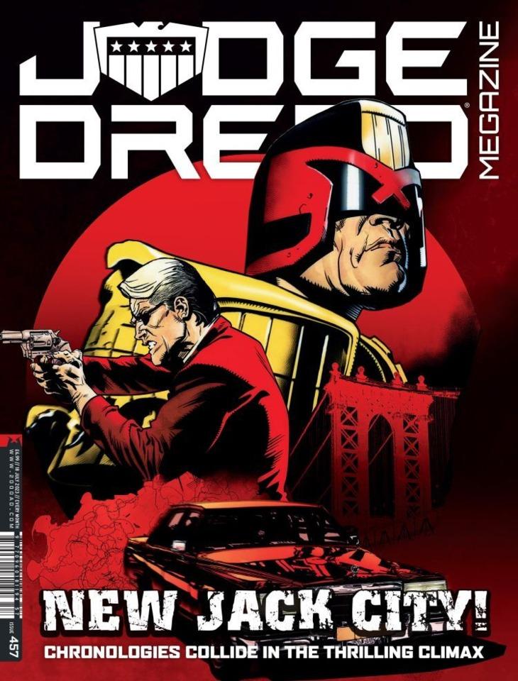 Judge Dredd Megazine #457 cover
