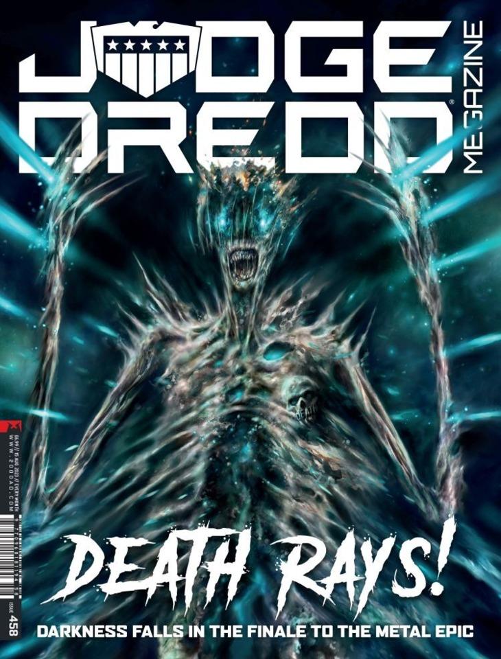 Judge Dredd Megazine #458 cover