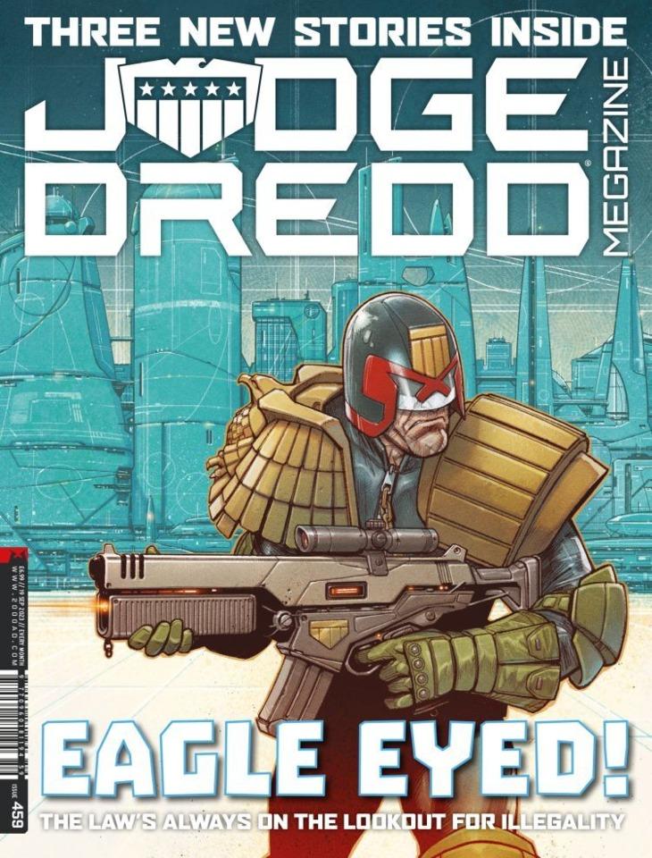 Judge Dredd Megazine #459 cover