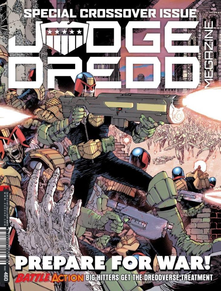 Judge Dredd Megazine #460 cover