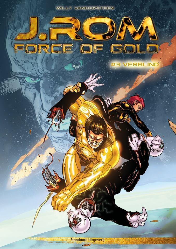 J.Rom: Force of Gold #3 cover
