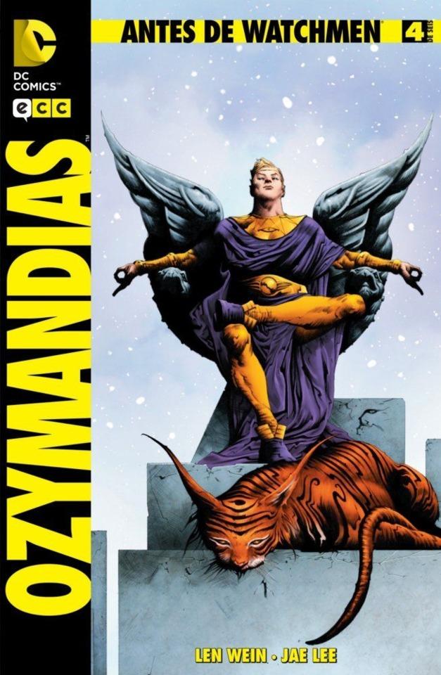 Antes de Watchmen: Ozymandias #4 cover