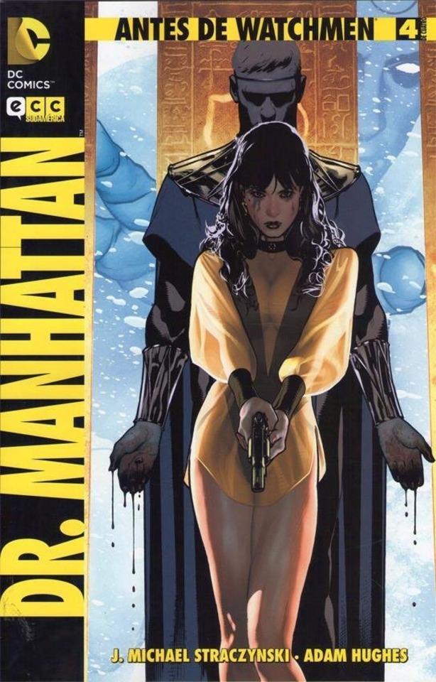 Antes de Watchmen: Dr. Manhattan #4 cover