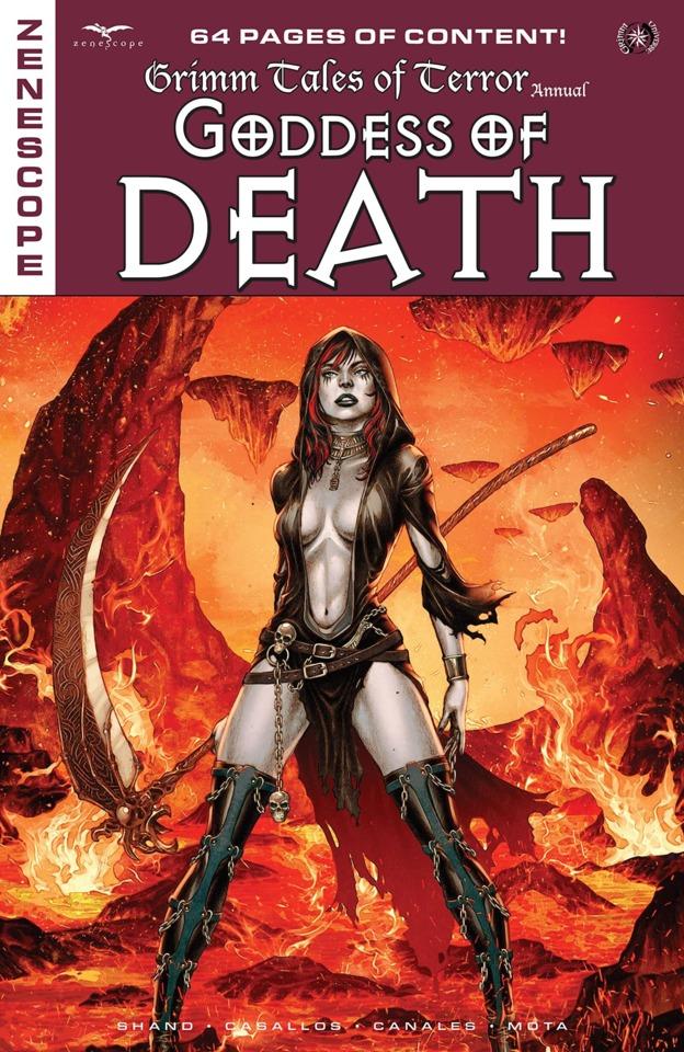 Grimm Tales of Terror Annual: Goddess of Death #1 cover
