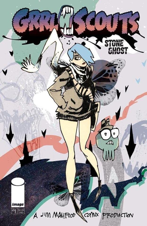 Grrl Scouts: Stone Ghost cover — © Image