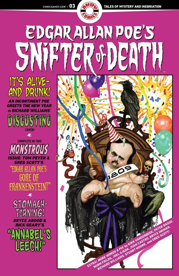 Edgar Allan Poe's Snifter of Death #3 cover