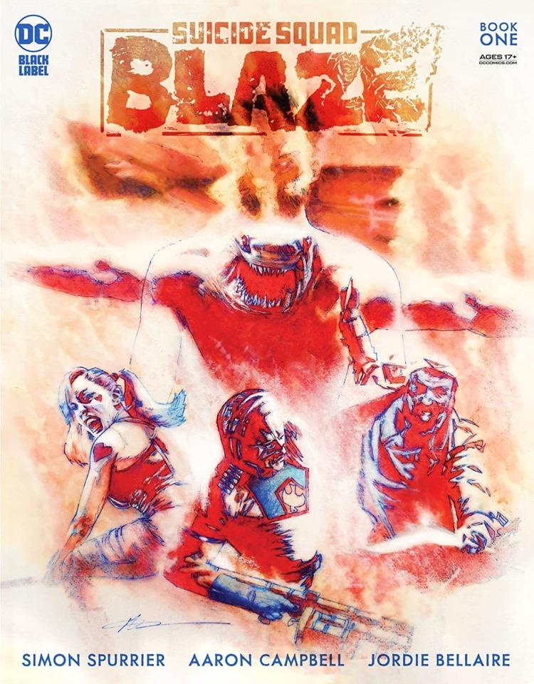 Suicide Squad: Blaze cover — © DC Comics