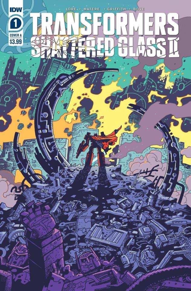 Transformers: Shattered Glass II #1 cover