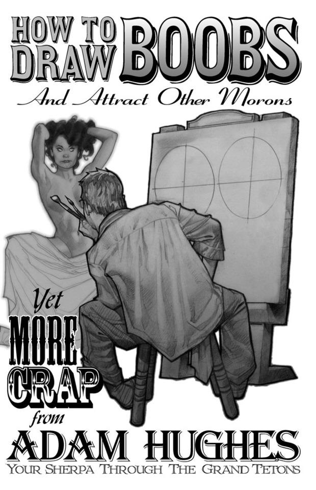 Adam Hughes Convention Sketchbooks #2005 cover