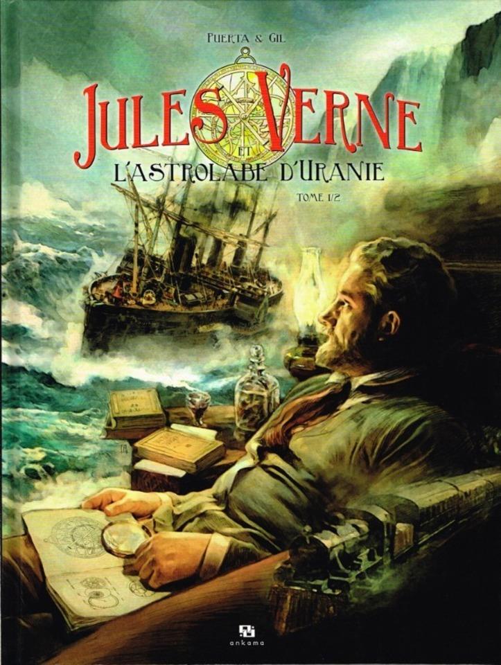Jules Verne et l'astrolabe d'Uranie cover — © Ankama