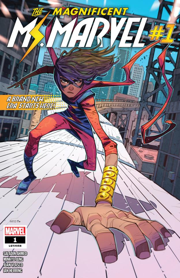 Magnificent Ms. Marvel #1 Director's Cut cover — © Marvel