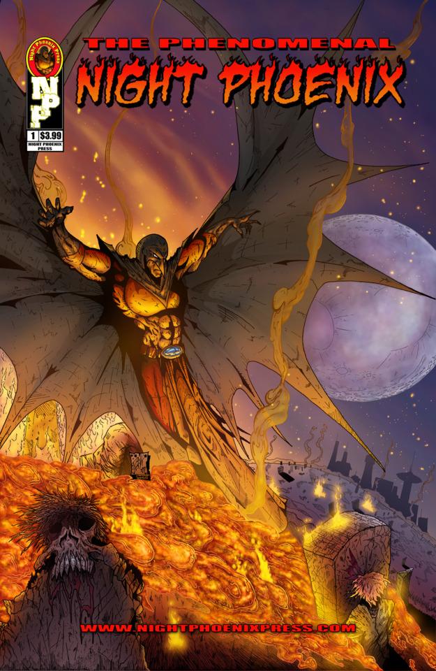 The Phenomenal  Night Phoenix #1 cover