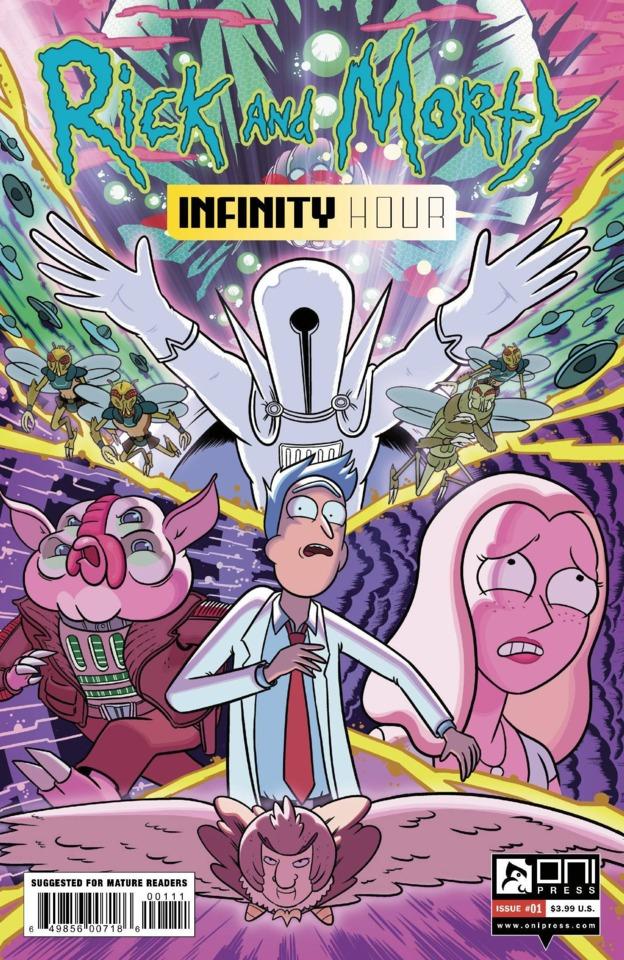 Rick and Morty: Infinity Hour cover — © Oni Press