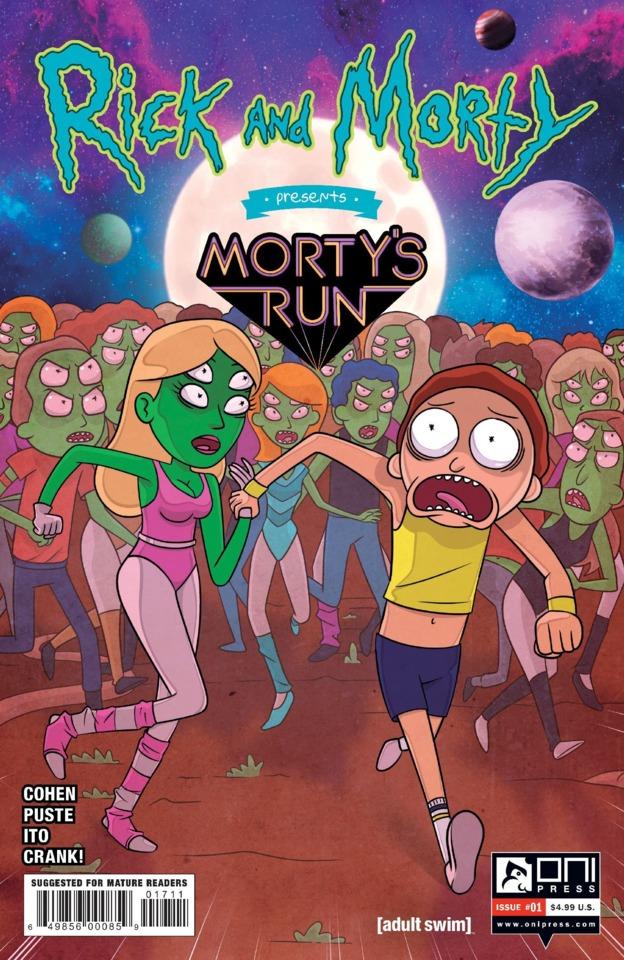 Rick and Morty Presents: Morty's Run cover — © Oni Press