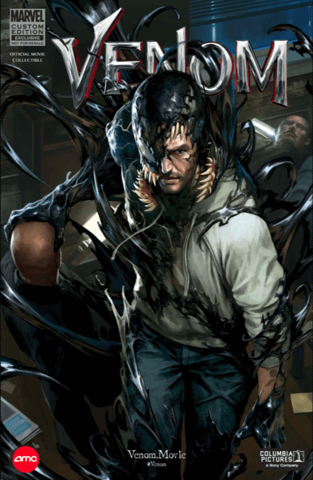 Custom Sony Pictures 2018 Venom English Comic