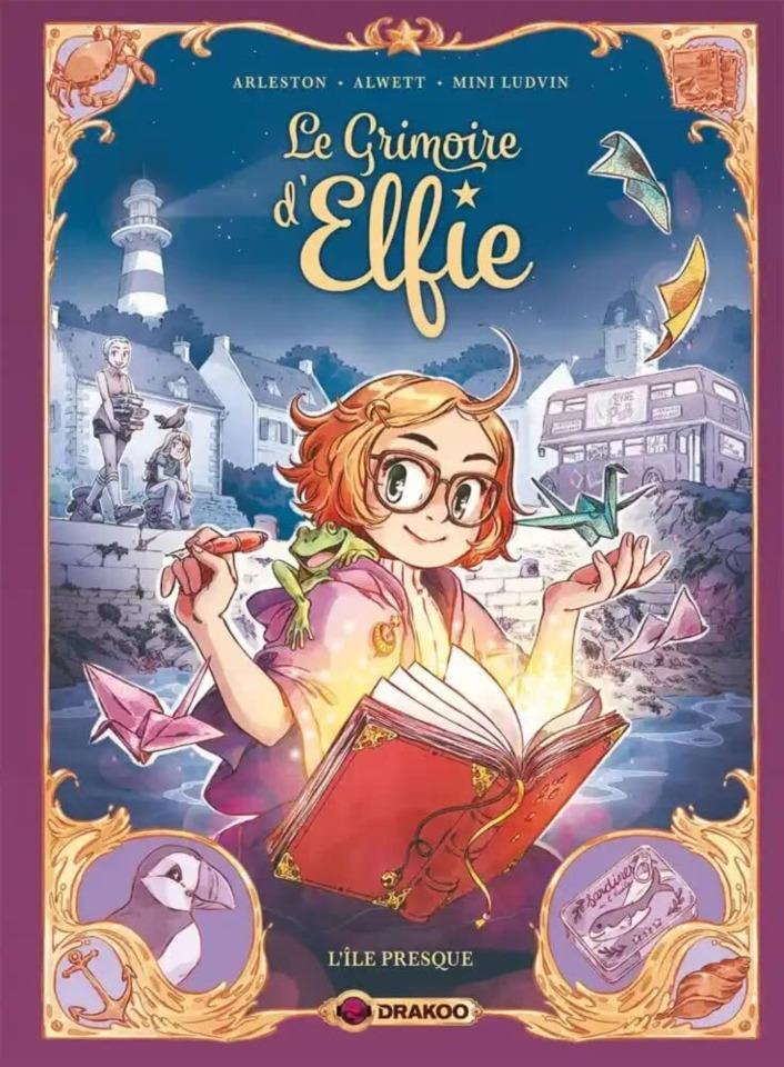 Le Grimoire d'Elfie cover — © Drakoo