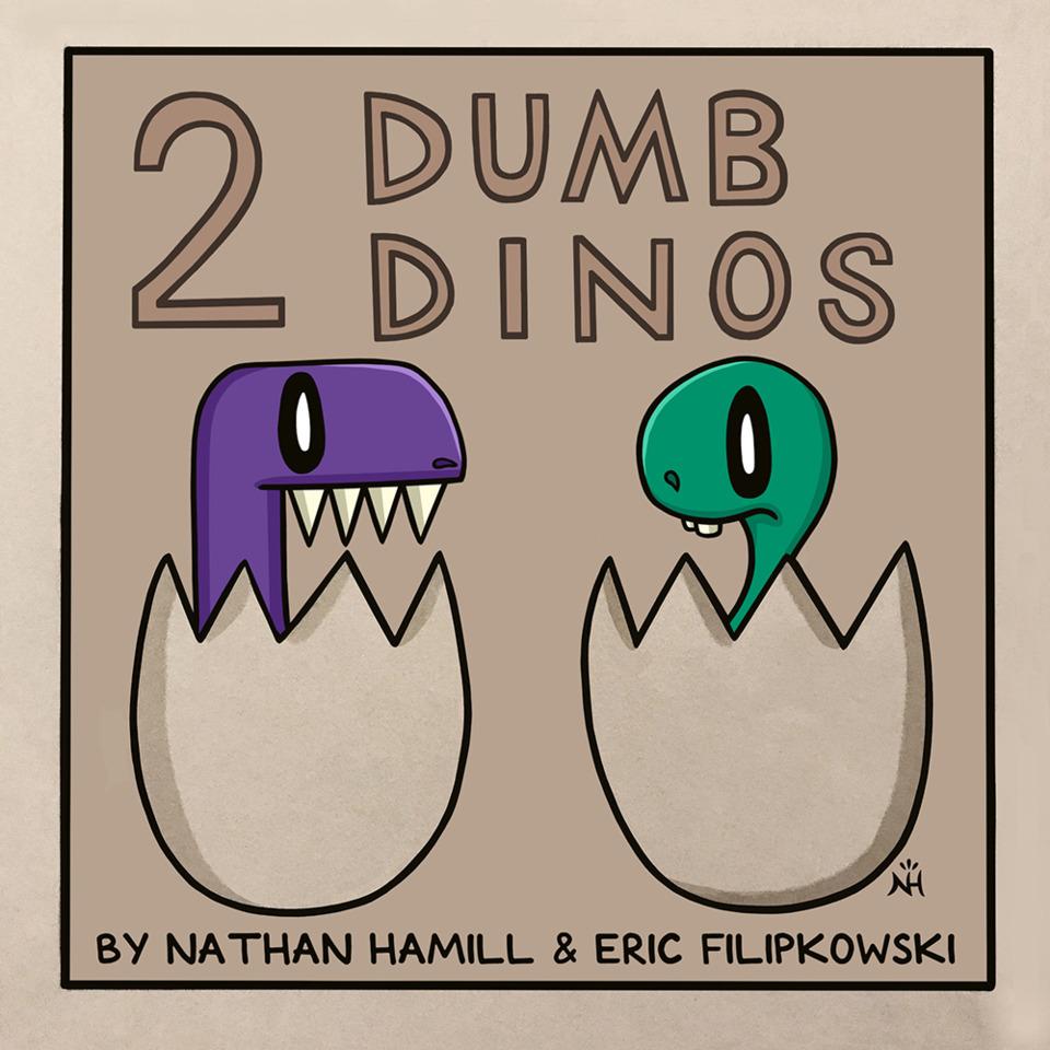 2 Dumb Dinos cover — © Unknown Publisher