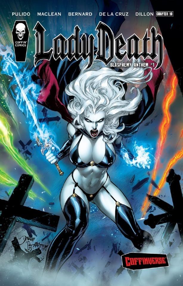 Lady Death: Blasphemy Anthem #1 cover