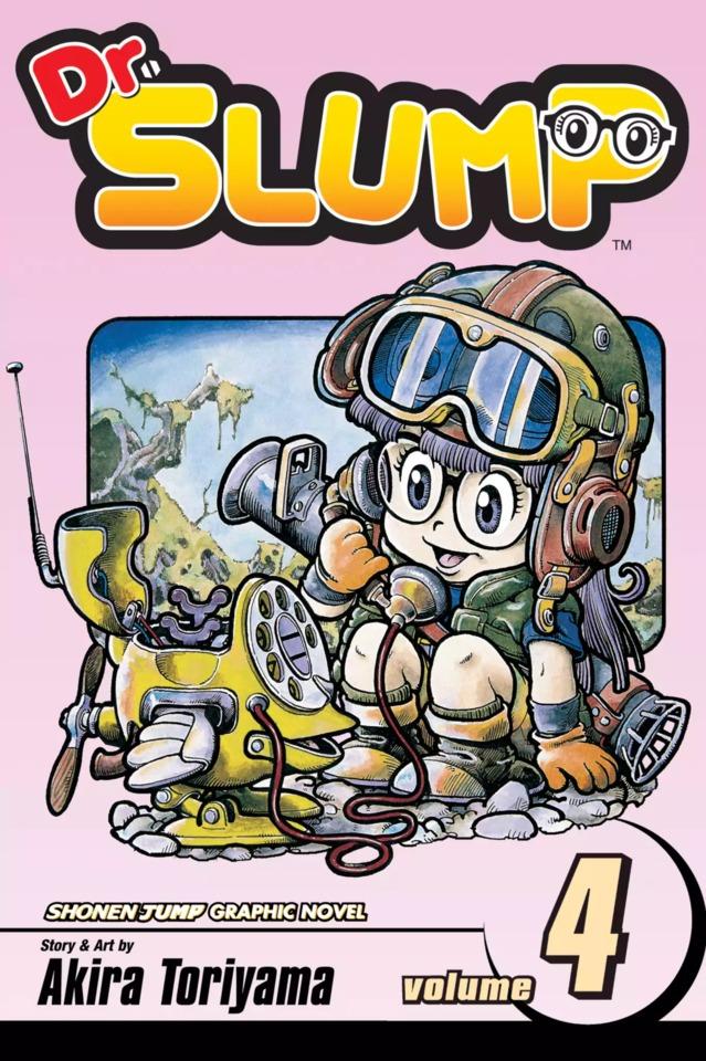 Dr. Slump #4 cover