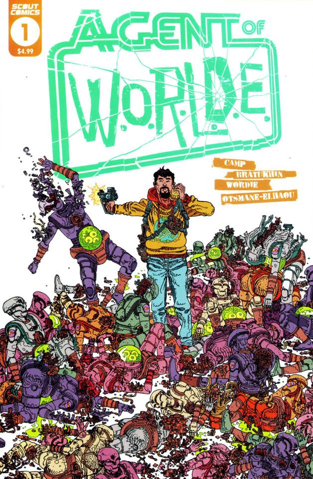 Agent of W.O.R.L.D.E. cover — © Scout Comics